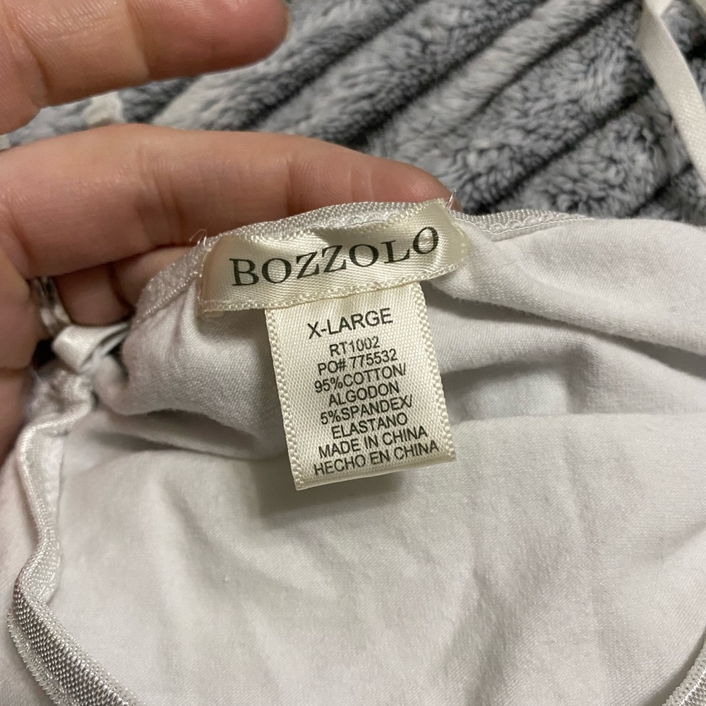 Bozzolo Scoop Neck Spaghetti Strap Camisole; XL - Picture 2 of 2